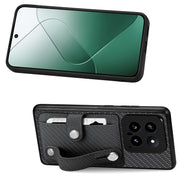 Cassa del telefono posteriore del portafoglio del cavalletto del braccialetto con il coltello dell'attrezzo, For Xiaomi 14, For Redmi 12C, For Xiaomi 13 Pro, For Xiaomi 13