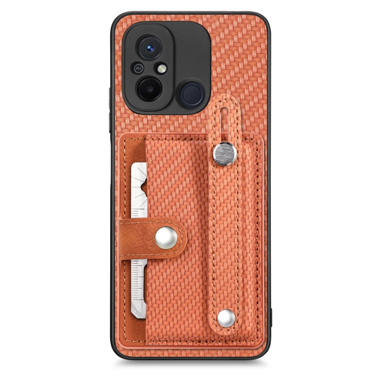 Custodia portafoglio con supporto e attrezzo per Xiaomi Poco M5