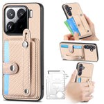 Custodia portafoglio con supporto e attrezzo per smartphone
