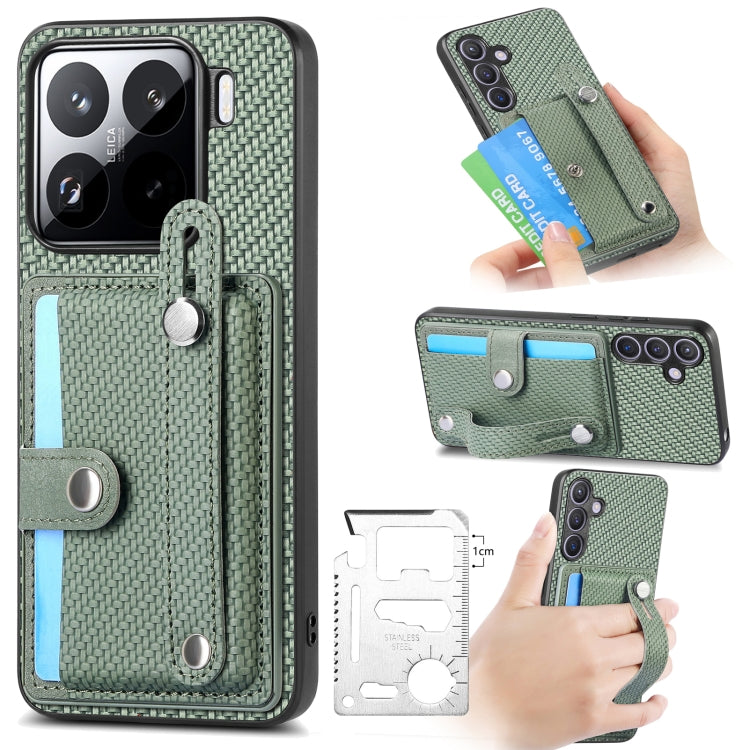 Custodia portafoglio con supporto e attrezzo per smartphone