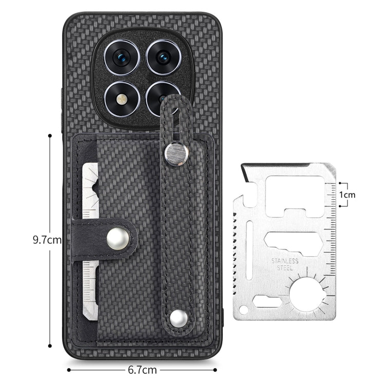 Custodia portafoglio con supporto e attrezzo per Redmi Note 14 5G