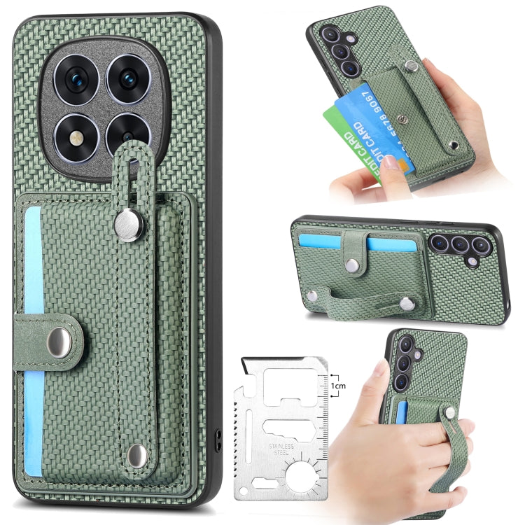 Custodia portafoglio con supporto e attrezzo per Redmi Note 14 5G