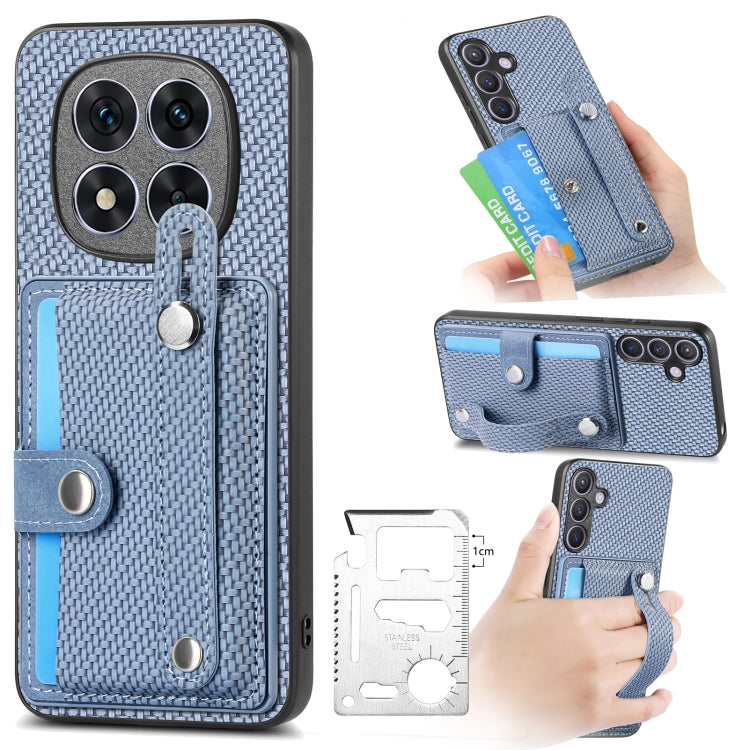 Custodia portafoglio con supporto e attrezzo per Redmi Note 14 5G