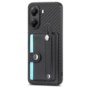 Cassa del telefono posteriore del portafoglio del cavalletto del braccialetto con il coltello dell'attrezzo, For Redmi Turbo 4, For Xiaomi Poco X7 Pro, For Xiaomi 15 Pro, For Xiaomi 15