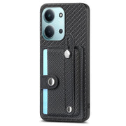 Cassa del telefono posteriore del portafoglio del cavalletto del braccialetto con il coltello dell'attrezzo, For Redmi 15C 5G / 4G Global 171mm, For Xiaomi 15T, For Redmi K80 Pro / Poco F7 Ultra, For Redmi K80 / Poco F7 Pro