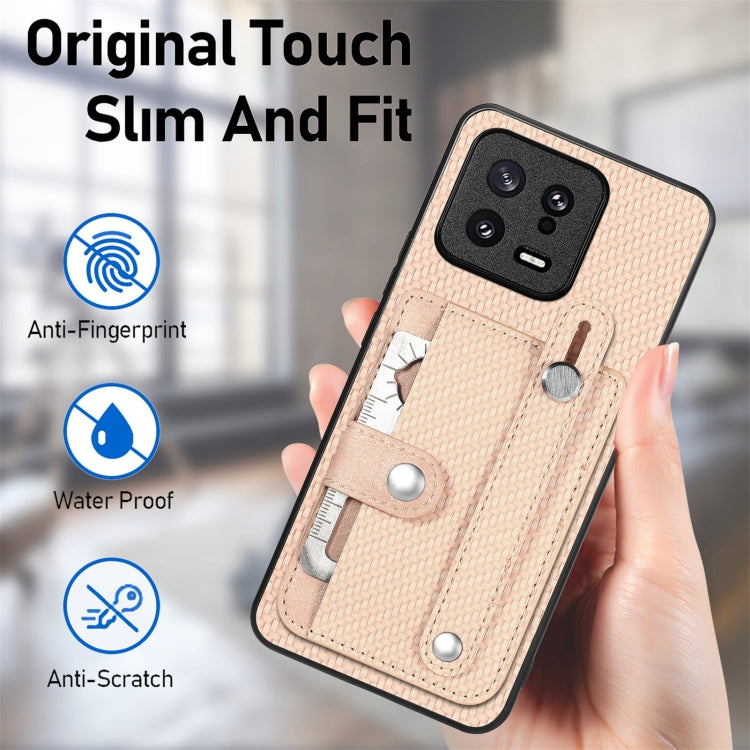 Custodia portafoglio con supporto e attrezzo per Xiaomi Poco M5