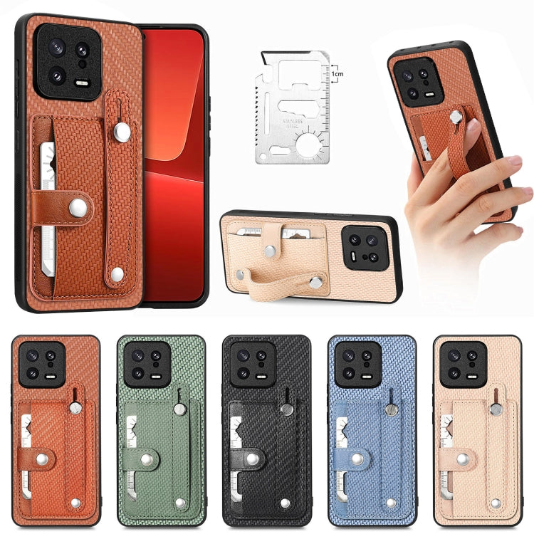 Custodia portafoglio con supporto e attrezzo per Xiaomi 13 Pro