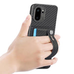 Cassa del telefono posteriore del portafoglio del cavalletto del braccialetto con il coltello dell'attrezzo, For OnePlus Ace 6 / 6T / 15R, For OnePlus 15, For OnePlus Nord CE2 Lite 5G