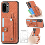 Cassa del telefono posteriore del portafoglio del cavalletto del braccialetto con il coltello dell'attrezzo, For OnePlus Ace 6 / 6T / 15R, For OnePlus 15, For OnePlus Nord CE2 Lite 5G
