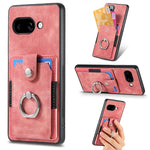 Retro cassa del telefono del raccoglitore della carta dell'anello di pelle-tatto, For Google Pixel 10 Pro XL, For Google Pixel 9a, For Google Pixel 9 Pro XL, For Google Pixel 7a