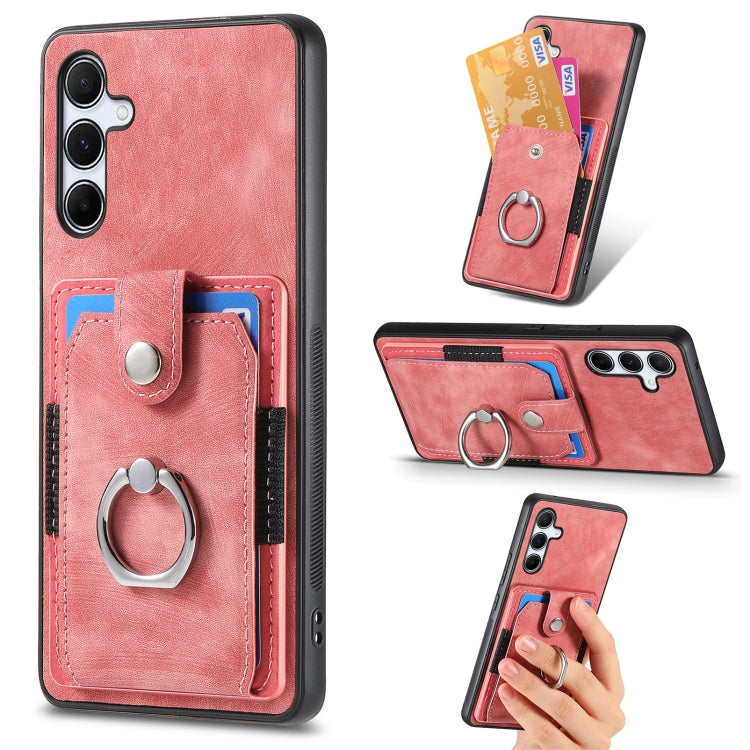 Custodia portafoglio TPU e PU per Samsung Galaxy S24 FE