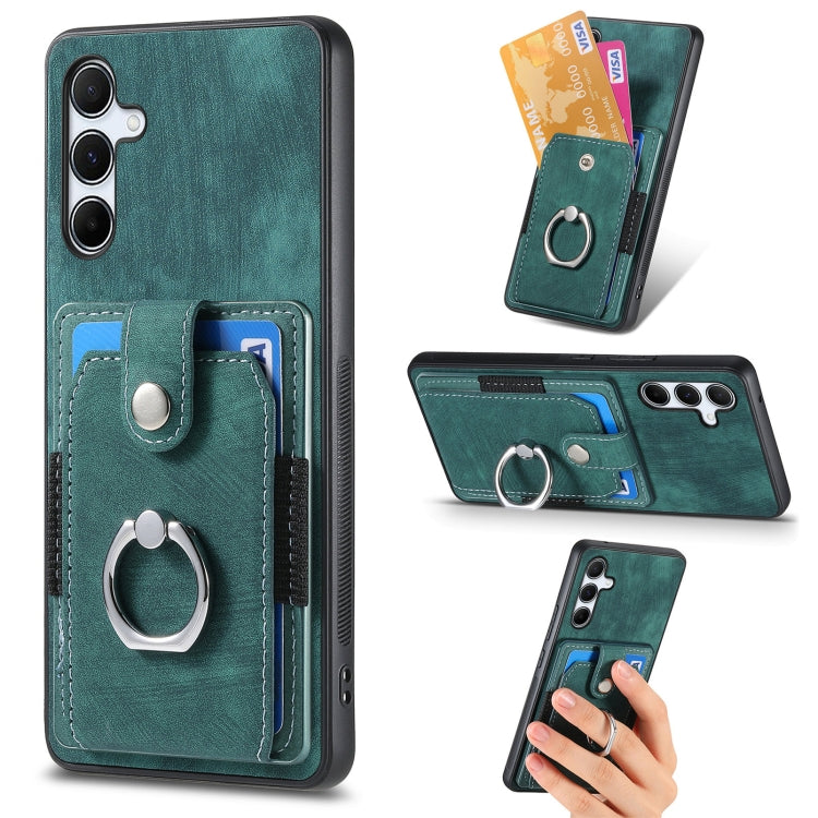 Custodia portafoglio TPU e PU per Samsung Galaxy S24 FE