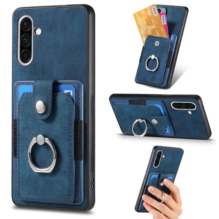 Custodia portafoglio TPU e PU per Samsung Galaxy S25 5G