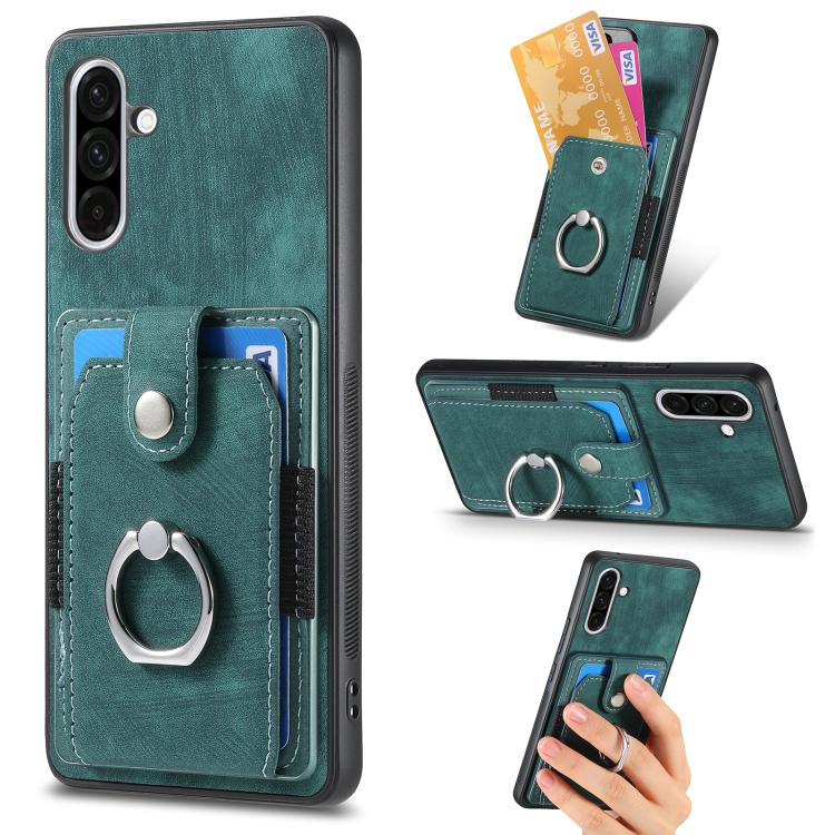 Custodia portafoglio TPU e PU per Samsung Galaxy S25 5G