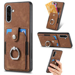 Custodia portafoglio TPU e PU per Samsung Galaxy S25 5G