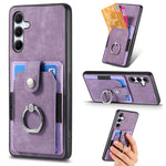 Custodia portafoglio TPU e PU per Samsung Galaxy S24 FE