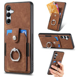 Custodia portafoglio TPU e PU per Samsung Galaxy S24 FE