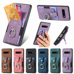 Custodia portafoglio TPU e PU per Samsung Galaxy S24 FE