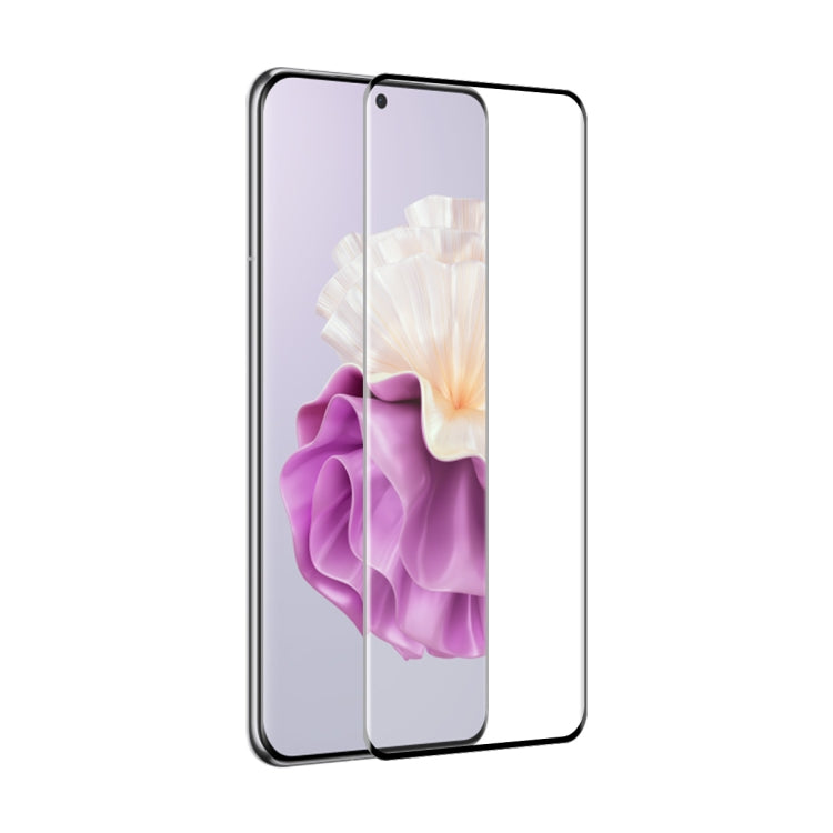 ENKAY Film completo in vetro temperato curvo a colla piena curva 3D, For Huawei P60 Pro / Art(1pc)