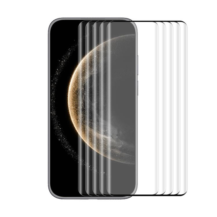 5 pezzi ENKAY 3D piegatura a caldo colla laterale in vetro temperato film completo, For Huawei Mate 70 Air, For Huawei nova 14 Ultra, For Huawei Mate 70 Pro, For Huawei nova 13 Pro, For Huawei P60 Pro / Art, For Huawei Pura 70 Pro / 70 Pro+ / 70 Ultra ...