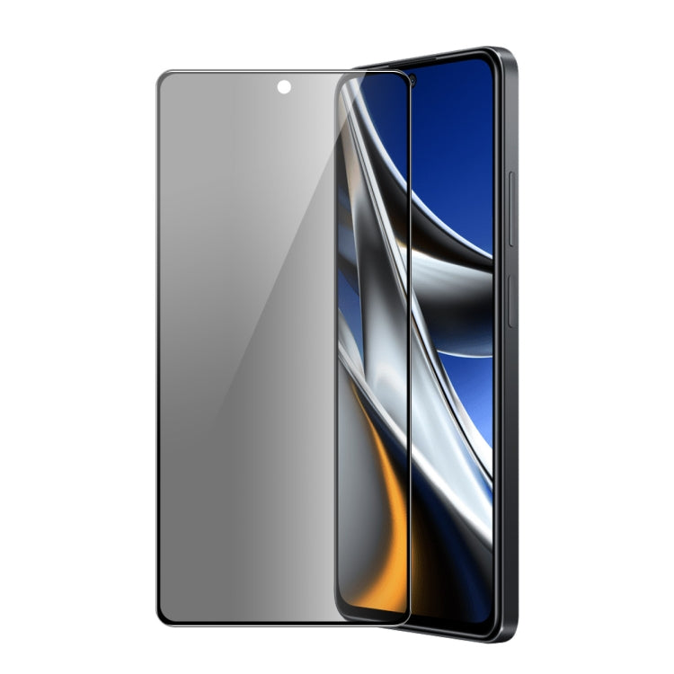ENKAY 28 Dedgree Pellicola a schermo intero in vetro temperato anti-sbirciatina, For Xiaomi Poco F5 Pro(1pc)