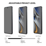 ENKAY 28 Dedgree Pellicola a schermo intero in vetro temperato anti-sbirciatina, For Xiaomi Poco F5 Pro(1pc)