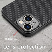 Cover posteriore in pelle per iPhone 13 e 12