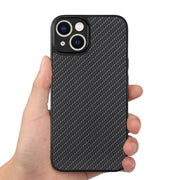 Custodia posteriore in pelle per iPhone 12 e 11