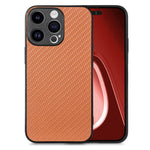 Cover posteriore in pelle per iPhone 14 Pro e 15 Pro Max