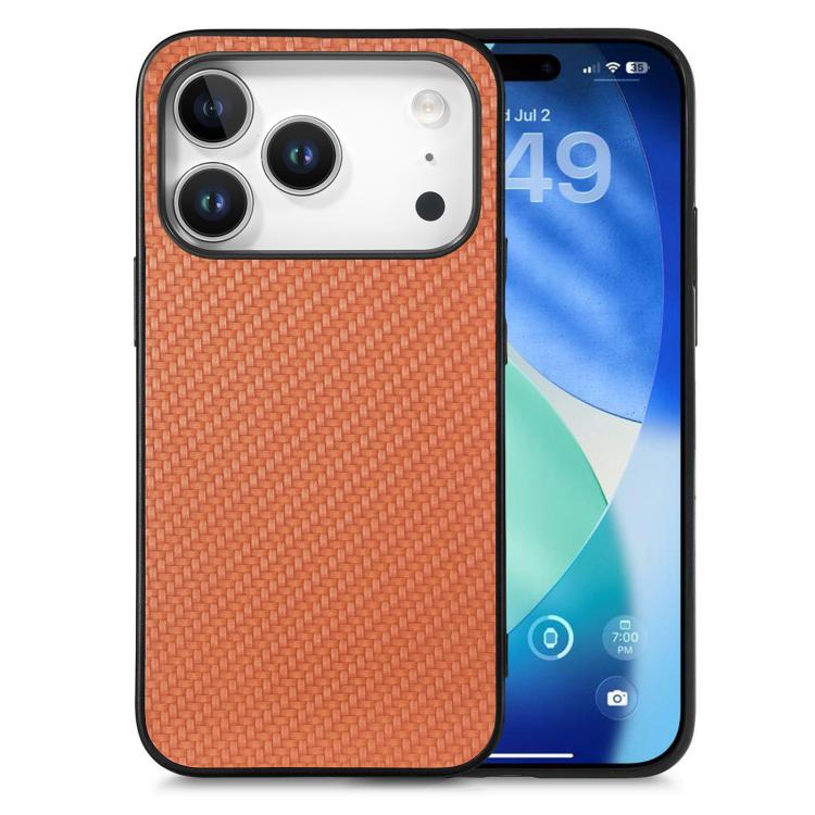 Cover posteriore in pelle per iPhone 14 Pro e 15 Pro Max