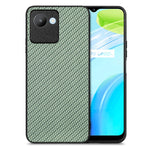 Cover posteriore in pelle con texture in fibra di carbonio, For Realme 14 Pro+, For Realme 14 Pro, For Realme Neo7, For Realme C30