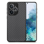 Cover posteriore in pelle con texture in fibra di carbonio, For Realme 14 Pro+, For Realme 14 Pro, For Realme Neo7, For Realme C30
