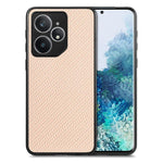 Cover posteriore in pelle con texture in fibra di carbonio, For Realme 14 Pro+, For Realme 14 Pro, For Realme Neo7, For Realme C30