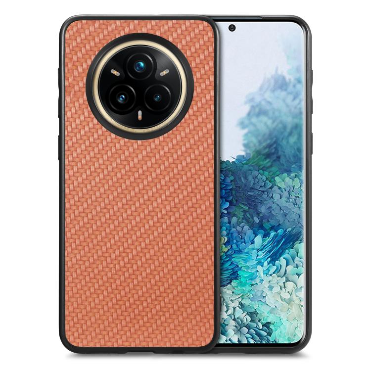 Cover posteriore in pelle con texture in fibra di carbonio, For Realme 14 Pro+, For Realme 14 Pro, For Realme Neo7, For Realme C30
