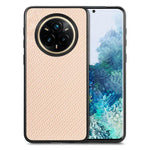 Cover posteriore in pelle con texture in fibra di carbonio, For Realme 14 Pro+, For Realme 14 Pro, For Realme Neo7, For Realme C30