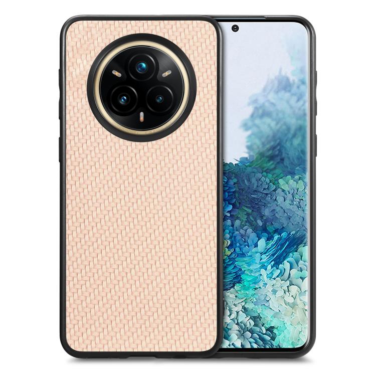 Cover posteriore in pelle con texture in fibra di carbonio, For Realme 14 Pro+, For Realme 14 Pro, For Realme Neo7, For Realme C30