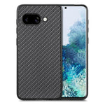 Cover posteriore in pelle con texture in fibra di carbonio, For Google Pixel 10 Pro XL, For Google Pixel 10 / 10 Pro, For Google Pixel 9a, For Google Pixel 9 Pro XL