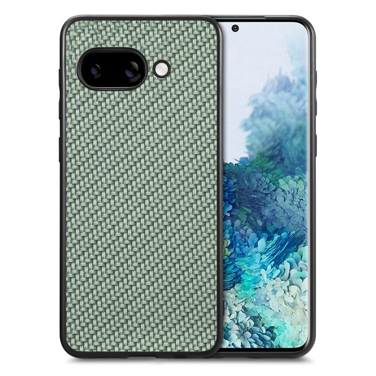 Cover posteriore in pelle con texture in fibra di carbonio, For Google Pixel 10 Pro XL, For Google Pixel 10 / 10 Pro, For Google Pixel 9a, For Google Pixel 9 Pro XL
