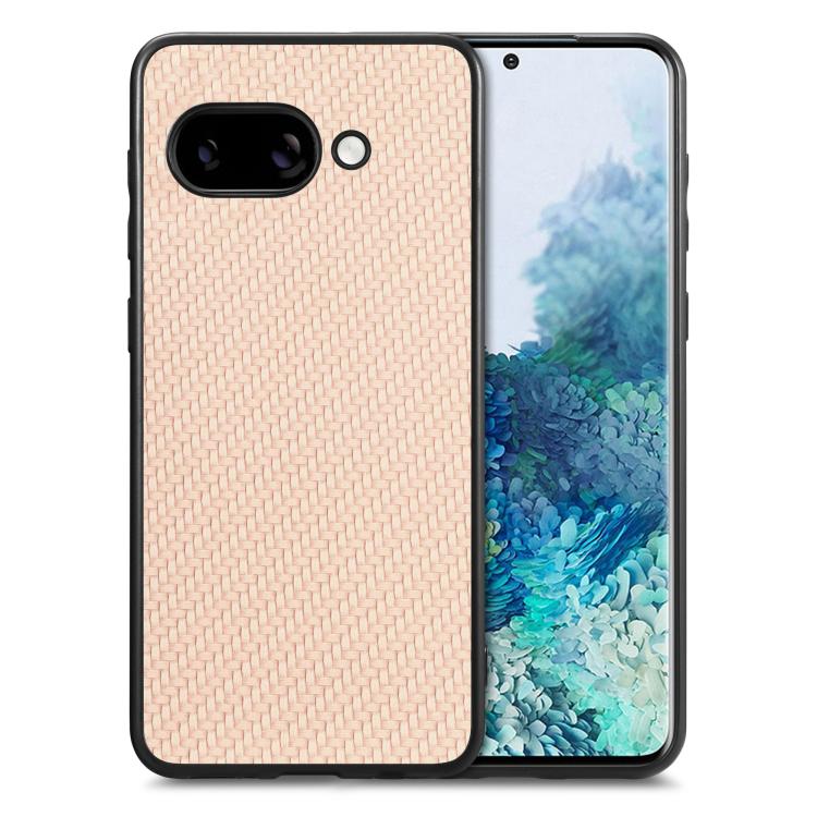 Cover posteriore in pelle con texture in fibra di carbonio, For Google Pixel 10 Pro XL, For Google Pixel 10 / 10 Pro, For Google Pixel 9a, For Google Pixel 9 Pro XL