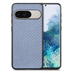 Cover posteriore in pelle con texture in fibra di carbonio, For Google Pixel 10 Pro XL, For Google Pixel 10 / 10 Pro, For Google Pixel 9a, For Google Pixel 9 Pro XL