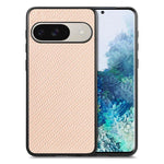 Cover posteriore in pelle con texture in fibra di carbonio, For Google Pixel 10 Pro XL, For Google Pixel 10 / 10 Pro, For Google Pixel 9a, For Google Pixel 9 Pro XL