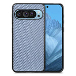 Cover posteriore in pelle con texture in fibra di carbonio, For Google Pixel 10 Pro XL, For Google Pixel 10 / 10 Pro, For Google Pixel 9a, For Google Pixel 9 Pro XL