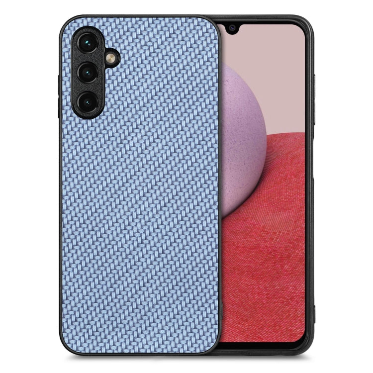 Cover posteriore in pelle con texture in fibra di carbonio, For Samsung Galaxy A54 5G, For Samsung Galaxy A14 5G, For Samsung Galaxy A22 4G, For Samsung Galaxy A22 5G