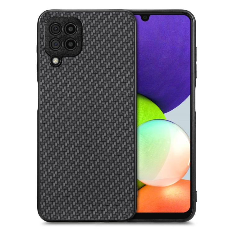 Cover posteriore in pelle con texture in fibra di carbonio, For Samsung Galaxy A54 5G, For Samsung Galaxy A14 5G, For Samsung Galaxy A22 4G, For Samsung Galaxy A22 5G