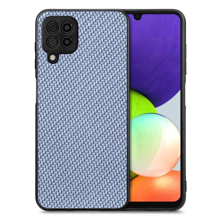 Cover posteriore in pelle con texture in fibra di carbonio, For Samsung Galaxy A54 5G, For Samsung Galaxy A14 5G, For Samsung Galaxy A22 4G, For Samsung Galaxy A22 5G