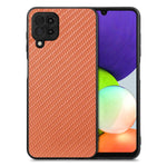 Cover posteriore in pelle con texture in fibra di carbonio, For Samsung Galaxy A54 5G, For Samsung Galaxy A14 5G, For Samsung Galaxy A22 4G, For Samsung Galaxy A22 5G