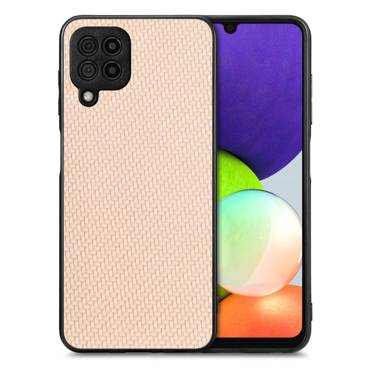 Cover posteriore in pelle con texture in fibra di carbonio, For Samsung Galaxy A54 5G, For Samsung Galaxy A14 5G, For Samsung Galaxy A22 4G, For Samsung Galaxy A22 5G