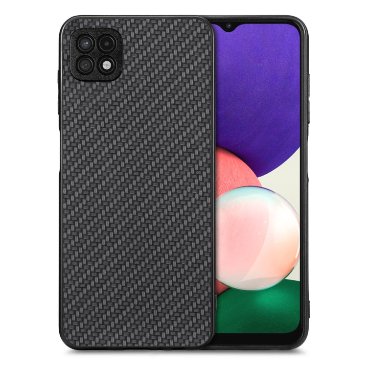 Cover posteriore in pelle con texture in fibra di carbonio, For Samsung Galaxy A54 5G, For Samsung Galaxy A14 5G, For Samsung Galaxy A22 4G, For Samsung Galaxy A22 5G