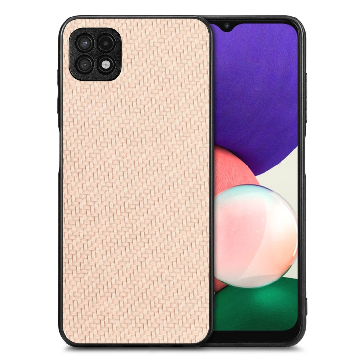 Cover posteriore in pelle con texture in fibra di carbonio, For Samsung Galaxy A54 5G, For Samsung Galaxy A14 5G, For Samsung Galaxy A22 4G, For Samsung Galaxy A22 5G