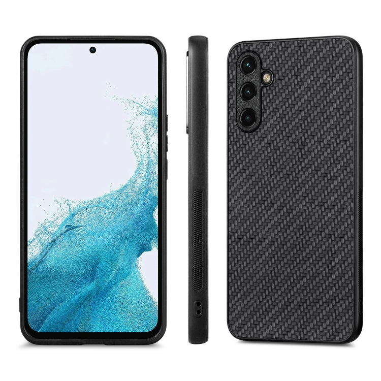Cover posteriore in pelle con texture in fibra di carbonio, For Samsung Galaxy A54 5G, For Samsung Galaxy A14 5G, For Samsung Galaxy A22 4G, For Samsung Galaxy A22 5G